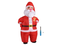 Traje Inflável De Natal Laxiscreed Para Adultos, Boneco Divertido E Enrolado, 150-190cm