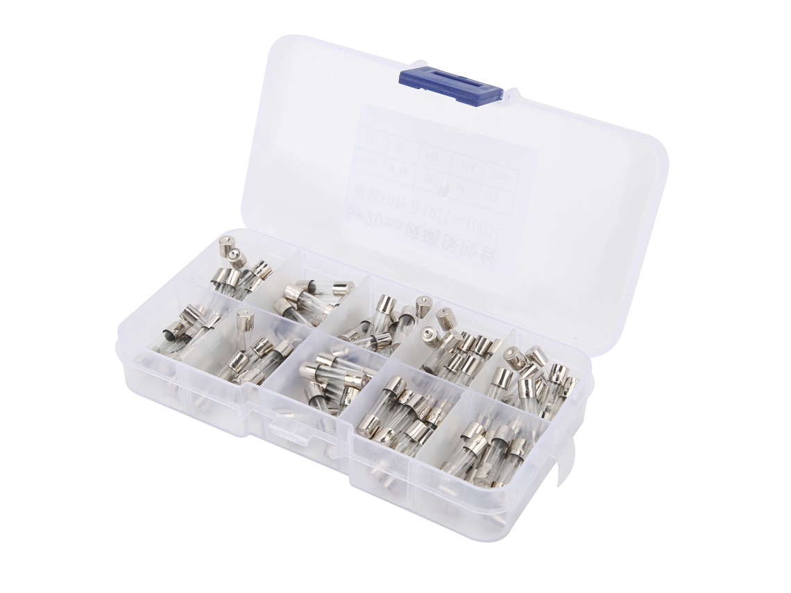 Kit De Fios De Vidro Fastblow 5x20mm, 100 Peças Para Proteção De Circuitos