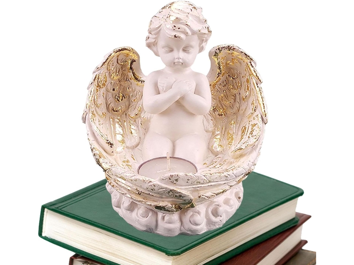 Castiçal Em Formato De Asa De Anjo Com Asas Resistentes Ao Calor | Castiçais Decorativos