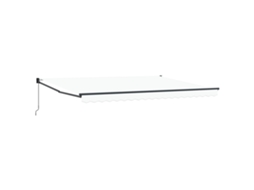 Conjunto 1 Toldo Externo Vidaxl Branco Poliéster (450 X 300 X 165 Cm)