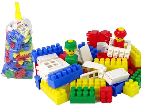 Tijolos De Construção Coloridos K2 Grandes Hemar