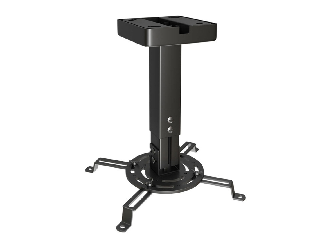 Suporte De Teto Para Projetor Com Garras Flexíveis, Trilho Deslizante E Amortecimento Com Rotação De 360°