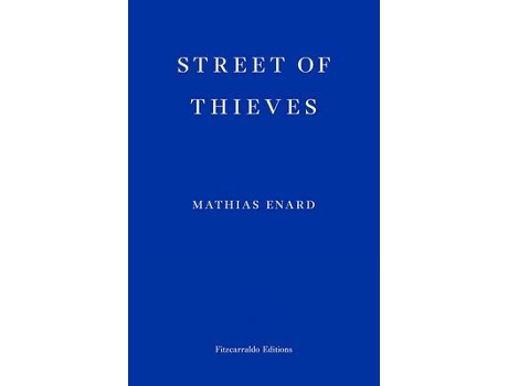 Livro street of thieves de mathias enard (inglês)