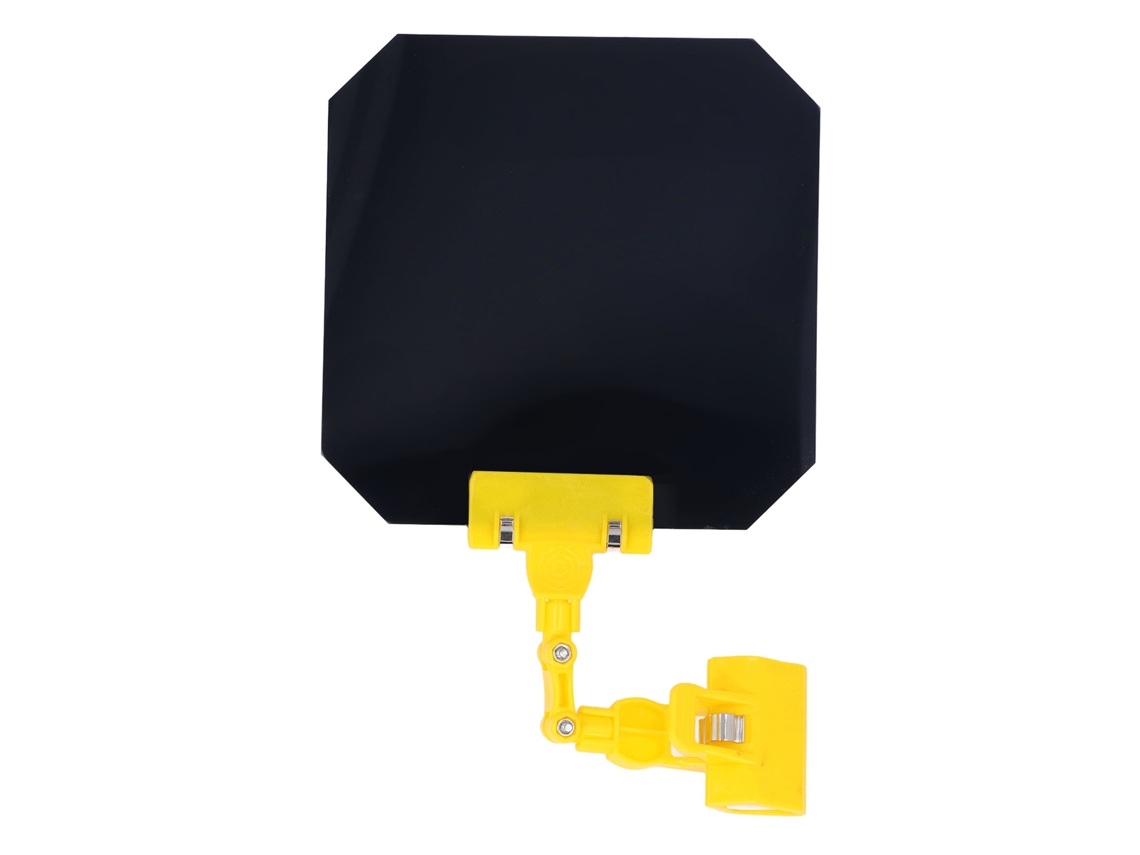 Capa De Proteção Ocular Para Solda De 18 Cm Quadrada, Anti Luz Intensa, Clip E Manejo Manual, Painel Amarelo