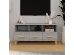 Vidaxl Móvel De Tv 102x36x50 Cm Derivados De Madeira Cinzento Sonoma
