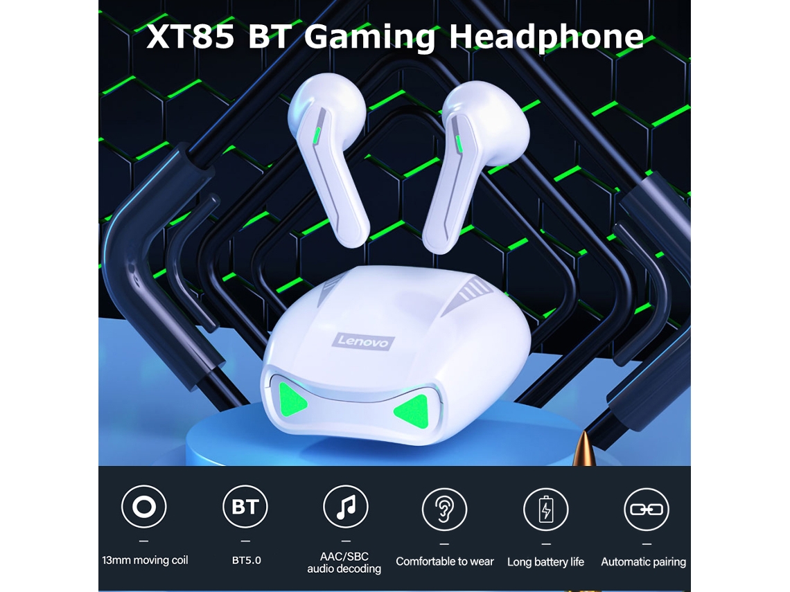 Fones LAXISCREED Sem Fio Xt85 Bt5.0