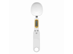 Balança colher digital de cozinha YURU, 500g/0.1g, LCD, função tara, unidades variáveis