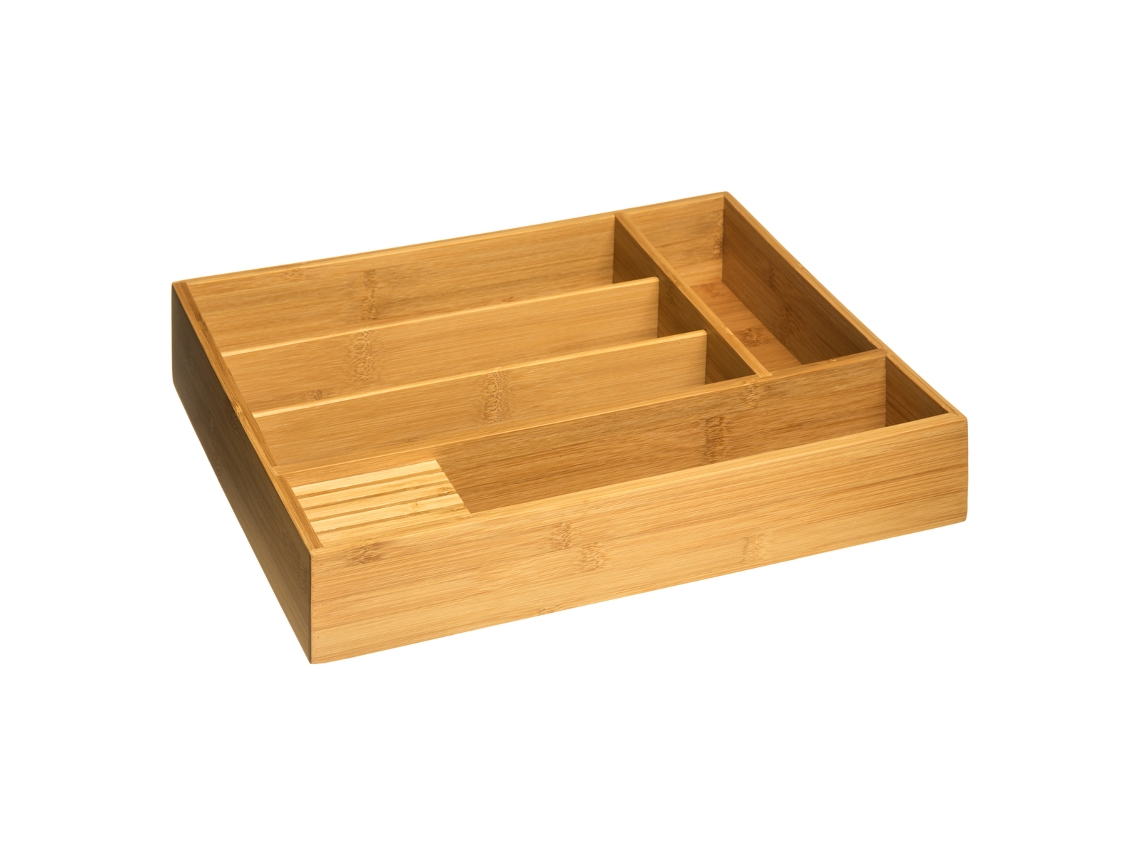 Caixa para Talheres em Bambu 5 Compartimentos 5 FIVE SIMPLY SMART
