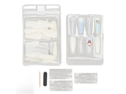 30pcs Uñas Falsas Lindas Y Exquisitas Navideñas De Cubierta Completa Para Fiesta Y Boda 0070-cm07