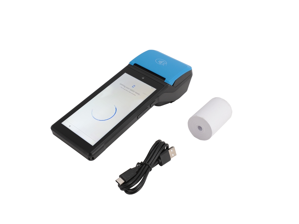 Pos Pda Tela Tática 5,5" Impressora Térmica Android 12
