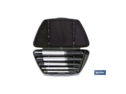 Jgo. 6 machos izquierda (extractor tornillos)