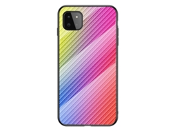 Capa Design Textura Fibra Para Samsung Galaxy A22 5g Anti-riscos Multicor