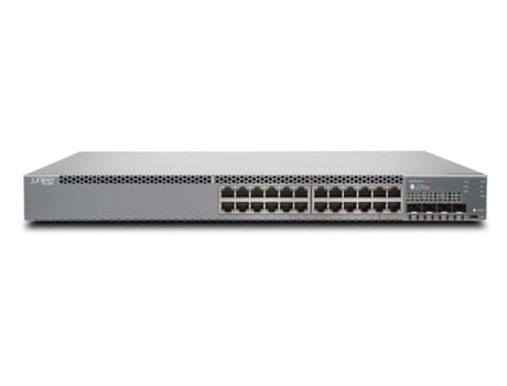 Switch gerenciado Gigabit Ethernet JUNIPER Ex3400-24P 10/100/1000 Power Over Ethernet Poe 1U cinza