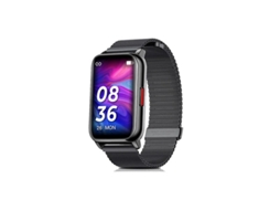 Relógio inteligente Bestvite com tela sensível ao toque de 1,57 polegadas, monitor de frequência cardíaca e oxigênio no sangue, IP68