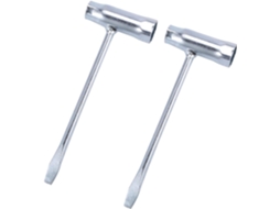 2x Chave De Porca Barra Em T Para 1/2 Polegada (13 Mm) X 3/4 (19