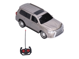 Carro de Controle Remoto ATS 1:16 4 canais Modelo de Veículo de Alta Simulação Brinquedo para Crianças Cinza