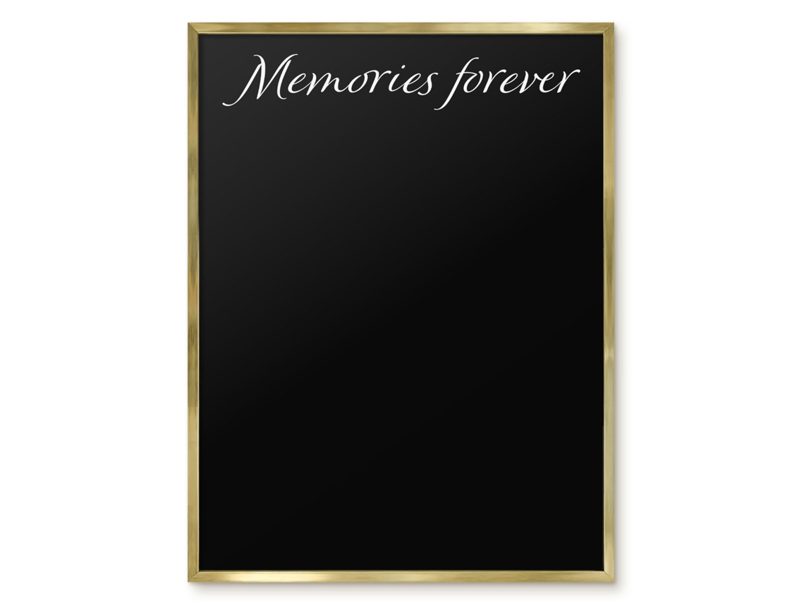 Quadro de parede magnético "Memórias para sempre" para escritório Espelharte (60x80 cm)