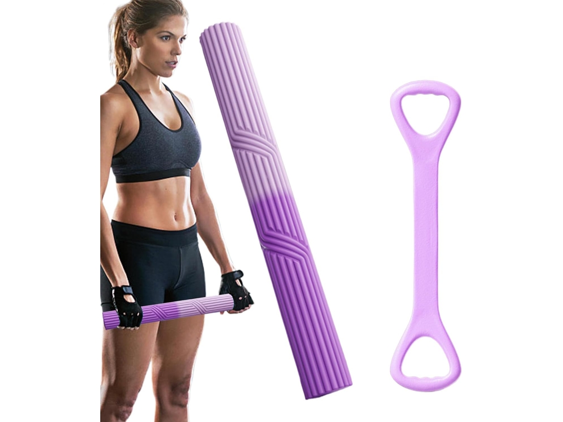 Barra Flexível de Silicone para Treinamento Força Das Mãos Resistência Antebraços, Cotovelos, Braços, Parte