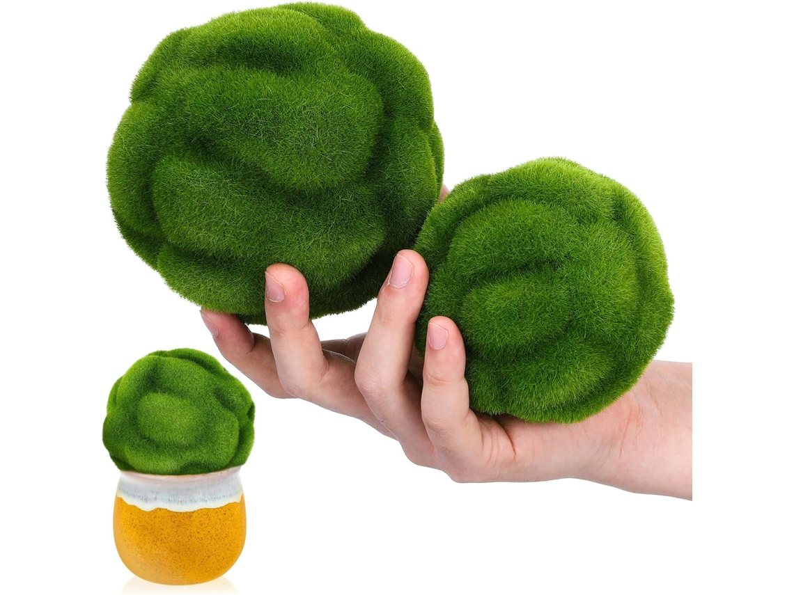 Bolas De Espuma Artificial Aveludadas, Conjunto Com 2 Unidades, Leves E Resistentes, Para Casamentos.