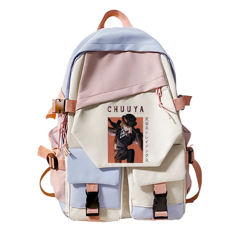 Mochila Infantil, Feminina, Estampa Anime, Uso Diário, Aulas