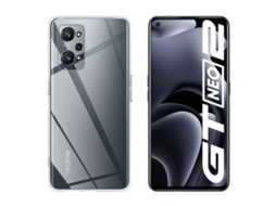 Lurelia Kit Capa Tpu Gel Para Realme Gt Neo 2 / Neo 3t (5g), Vidro Temperado 2d Para Ecrã, Transparente