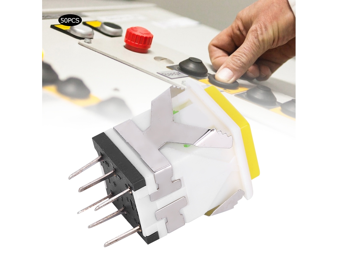 Botão de Reset 6 Pinos 12v Preciso e Estável