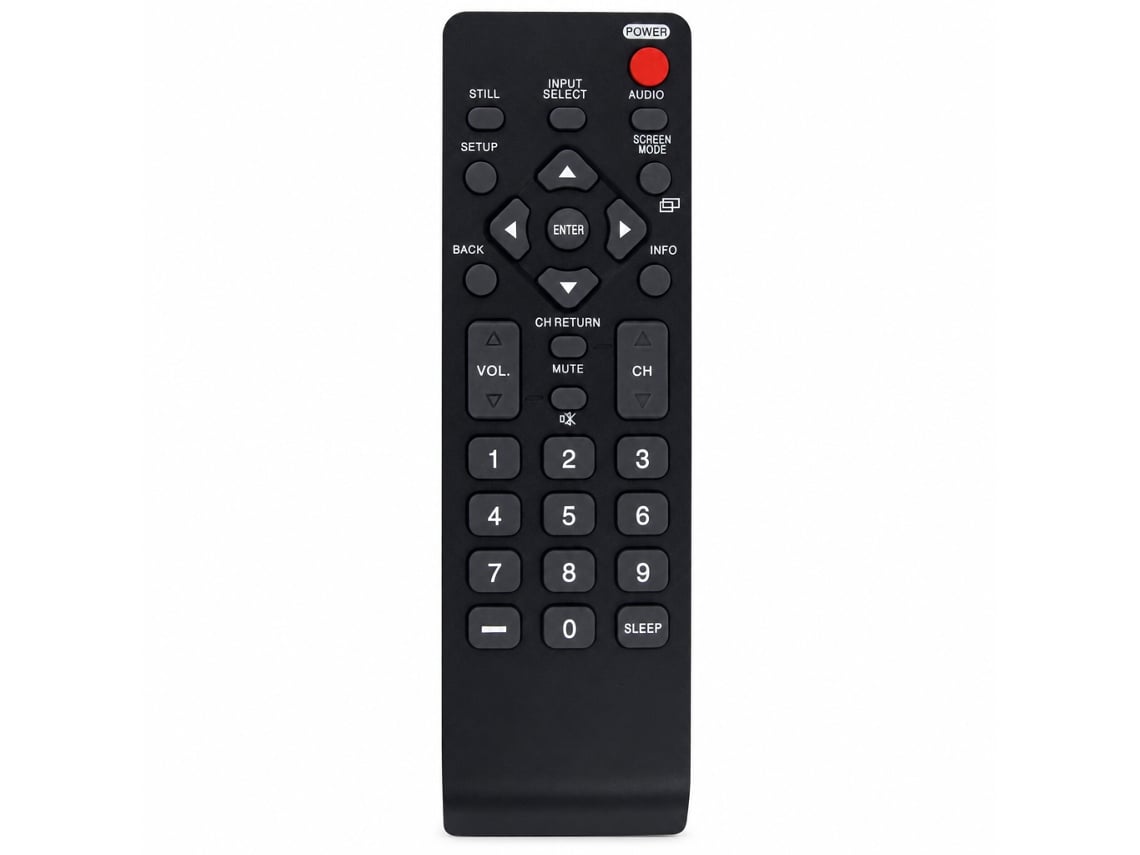 Comando À Distância Para Tv Compatível Com Emerson E Sylvania, Modelo Nh000ud