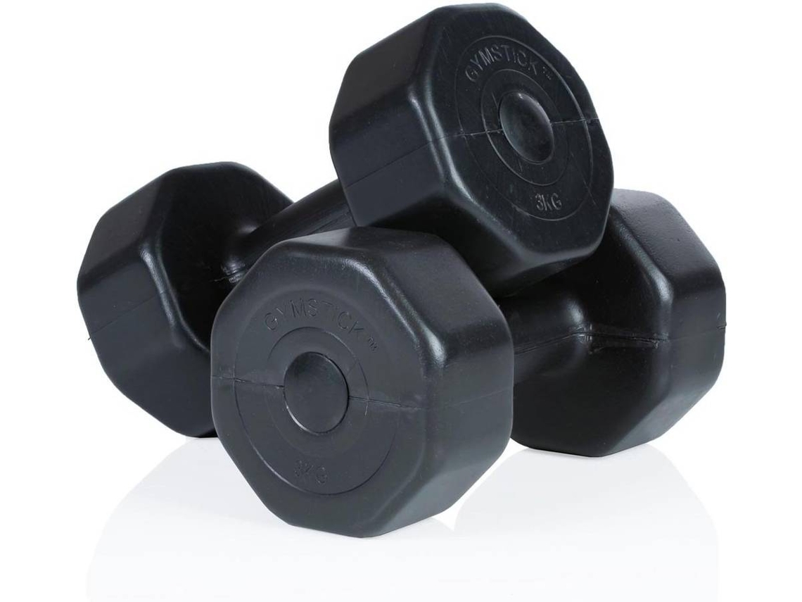 Pack de 2 Halter GYMSTICK Vinyl Dumbbells (Peso 2 Kg)