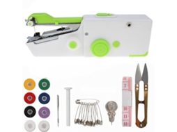 Máquina de Costura Portátil Sem Fio, Mini, Verde. AQUAFORGE