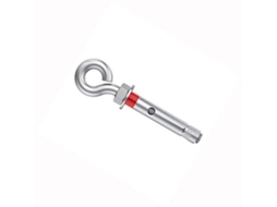 Taco metal argolla 10x60 cerrada  caja 50