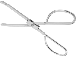 Pinça Para Lenha Toyandona De 28cm Em Aço Inoxidável, Ferramenta Multifuncional Para Lareiras E Churrasqueiras, Pinça