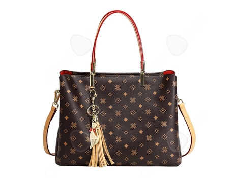 Saco de ombro de Mulher CONFOZEN Sacola Artigos Elegante High End Multicor (x10 cm)
