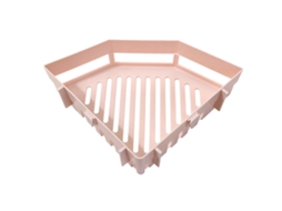 Suporte De Chuveiro Triangular Em Parede Organizador De Espaço