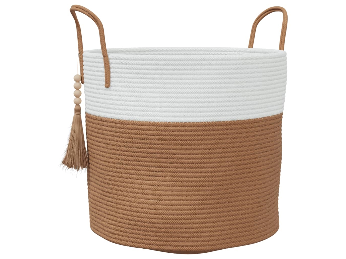 Storage Basket, Storage Baskets Vidaxl Multicolor Algodão (n/a)