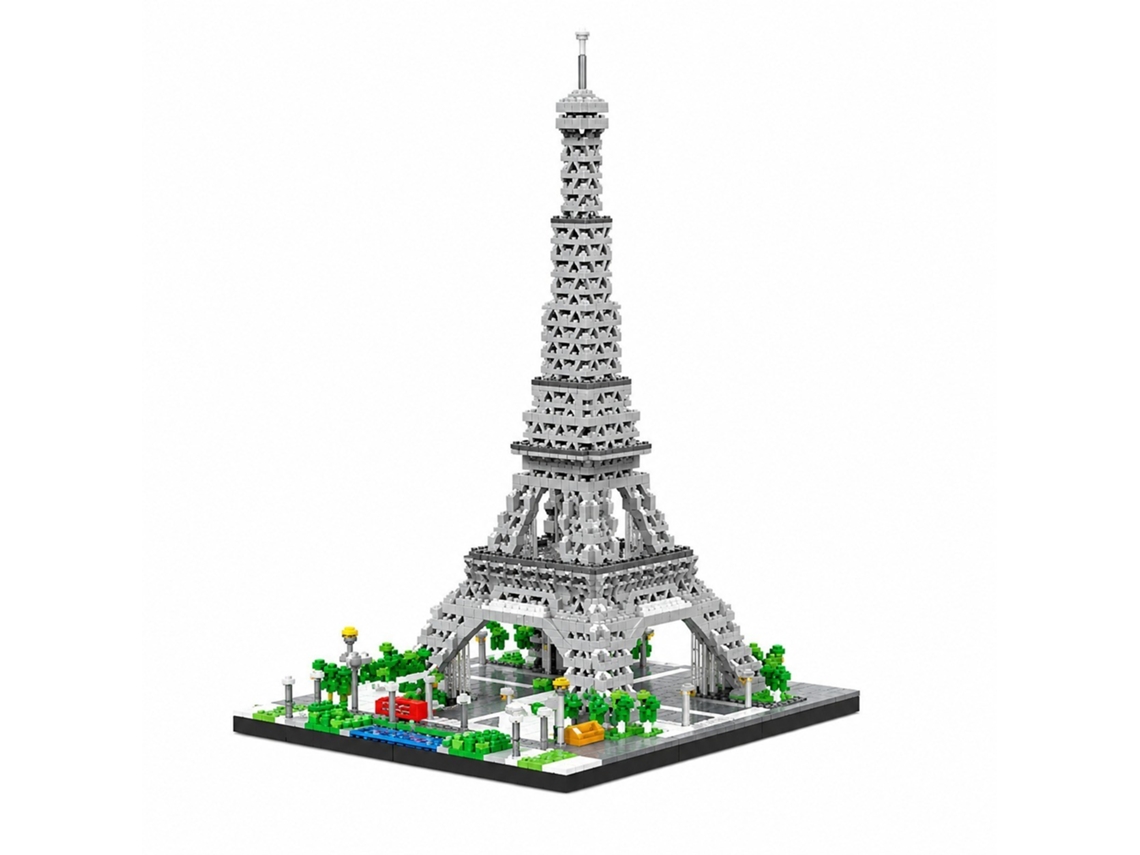 Modelo De Miniblocos De Construção (torre Eiffel)
