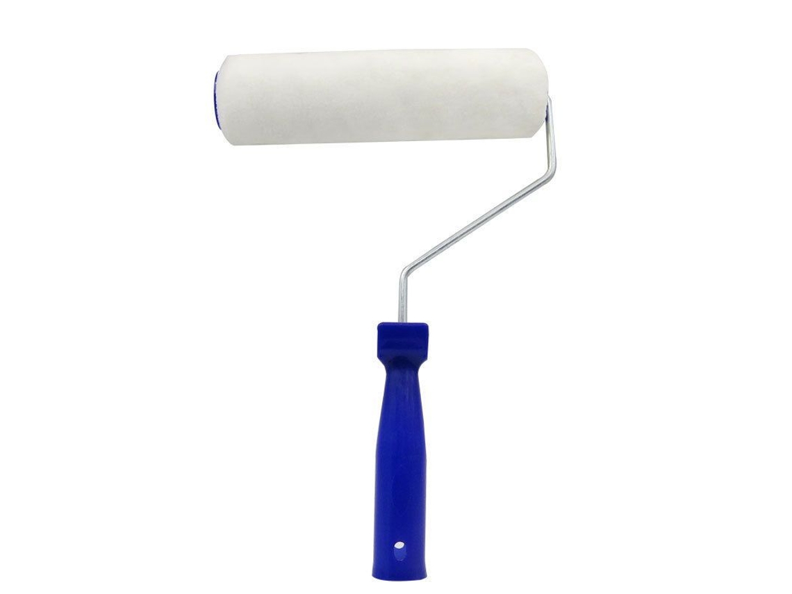 Rolo De Pintura Profissional 9 Polegadas Com Suporte Para Parede Fachada Renovação Kit De Pintura