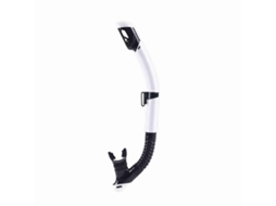 Tubo De Snorkel Adulto Full-dry Com Válvula Automática À Prova D'água E Bico De Silicone Para Mergulho E Natação