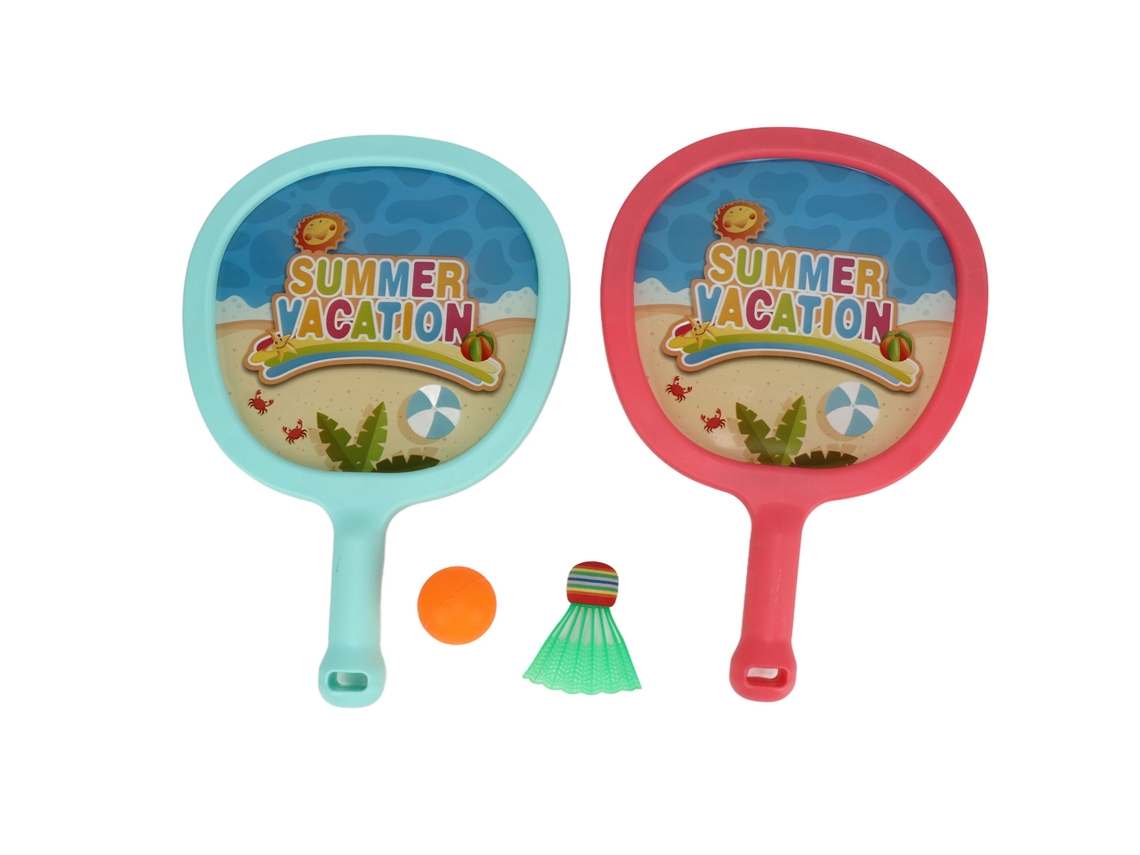Conjunto De Raquetes Badminton Para Crianças, 2 Raquetes, Bola, Brinquedo Atividades Ao Ar Livre. -aquaforge
