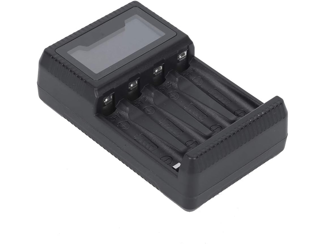 Carregador de Bateria Inteligente Seivi Pc de Quatro Slots para Monitor SFUSHOS