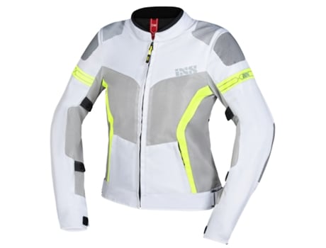 Blusão para Motociclismo para Mulher GMS (DS - Poliéster - Cinzento)