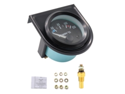 Medidor De Temperatura Da Água Para Carro Digital, Durável, 12v, Universal, 2 E 52mm, 40-120°c, Led Com Adaptador De Sensor De Temperatura De Água Co