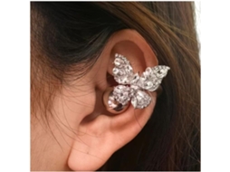Clip De Casque Papillon Plaqué Ou Suporte De Cabo Elegante Com Estilo Coréen Para Écouteurs Para Decoração