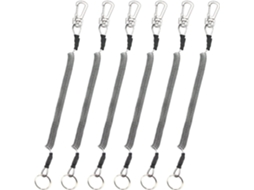 Linha de Pesca AQUAFORGE de Pe, Resistente à Abrasão, 5.0, 50lb, 4 Fios, 300m, Cinza