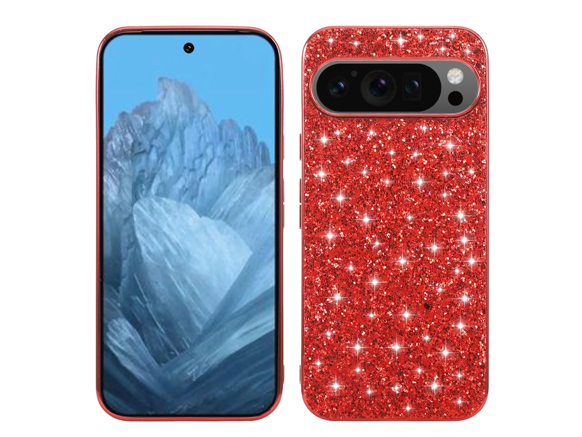 Capa Protetora Para Google Google Pixel 7 Yuysan Vermelho