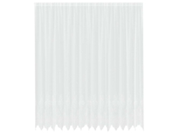 Conjunto 1 Cortina De Renda Vidaxl Branco Poliéster (260 X 400 Cm)