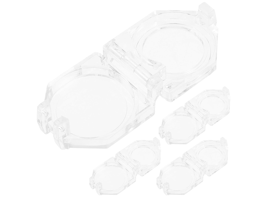 Tampa Com Botão De Pressão Para Parada De Emergência, 22 Mm, Proteção Transparente