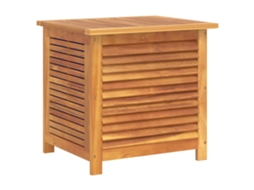Garden Storage Box, Garden Storage Boxes Vidaxl Marrom Madeira (60 X 50 X 56 Cm)