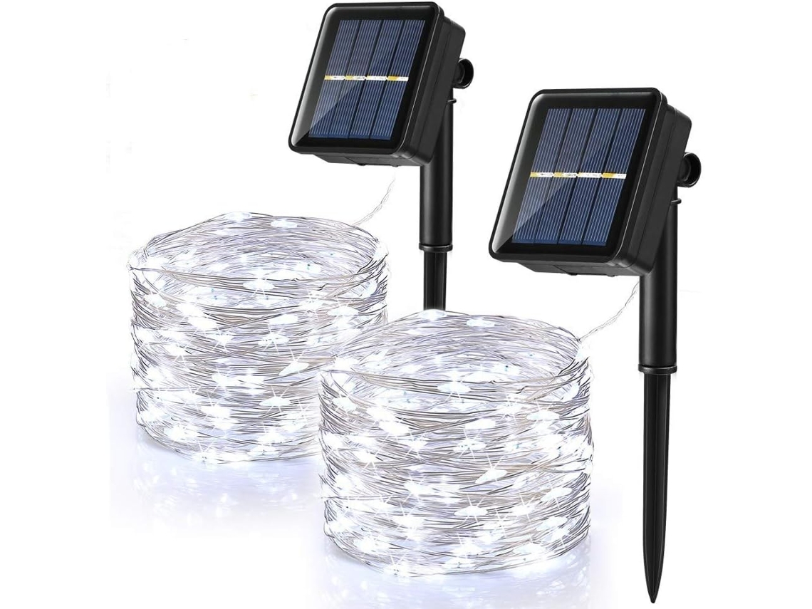Luminária Solar com sensor de movimento e 50 Leds AQUAFORGE