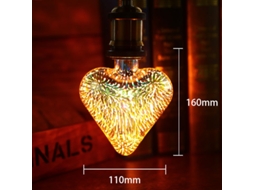 Lâmpada Led LAXISCREED Fogos 3d Transf.