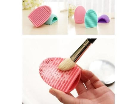 Limpeza De Pincéis De Maquiagem Astak 2 Pcs Silicone Cores Variadas Prático E Eficaz